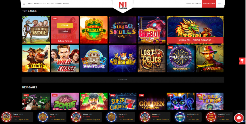 n1 casino-screenshot