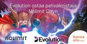Evolution ostaa Nolimit Cityn 340 miljoonalla eurolla